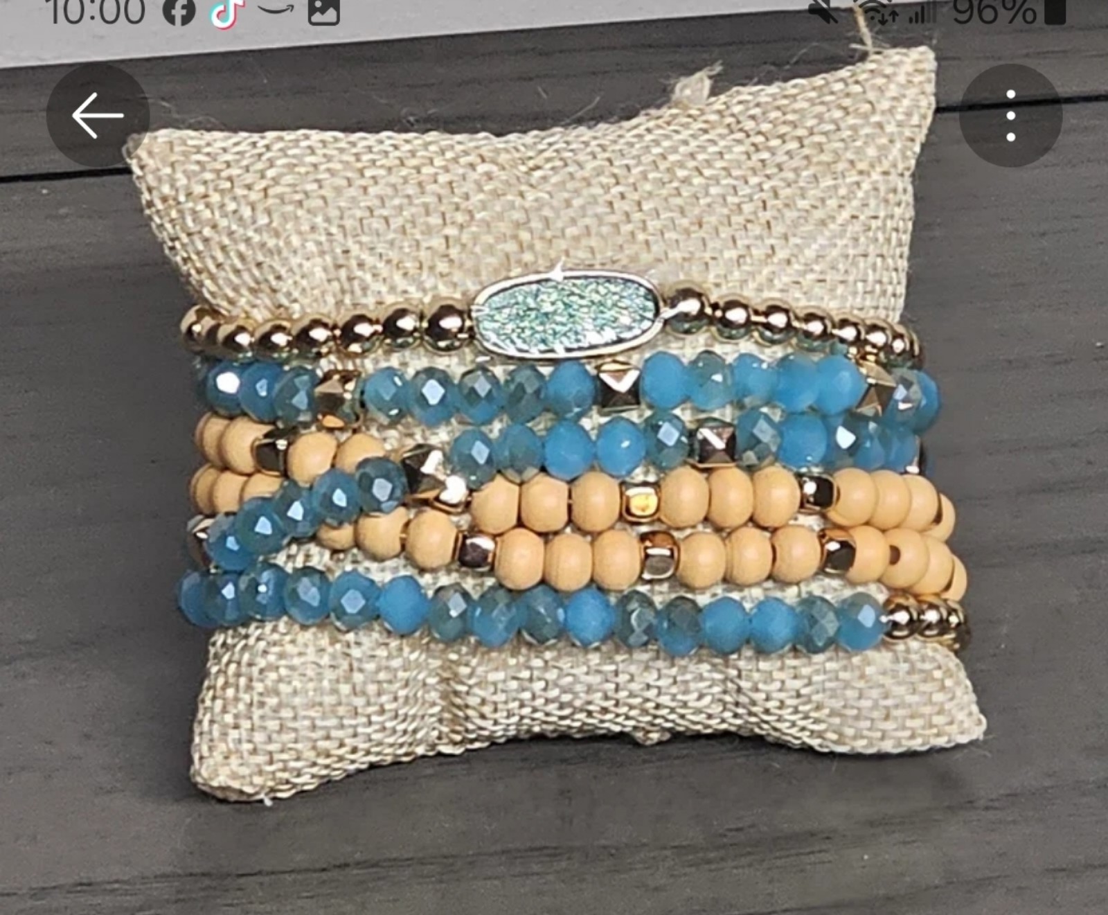 Park Lane Carribean 6 PC bracelet set nibwt