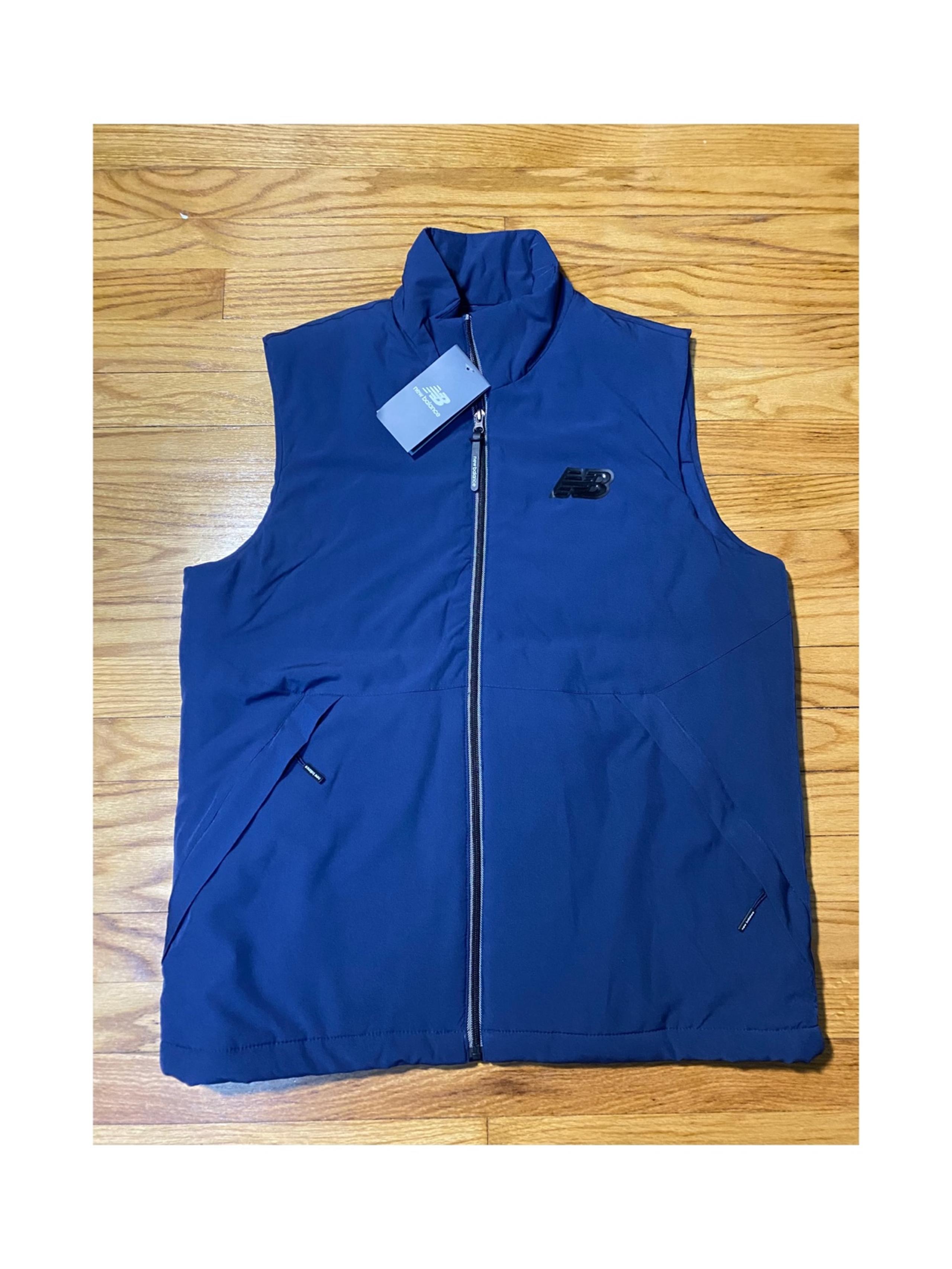 New Balance BLUE Tech Vest Men’s Sz Small New!