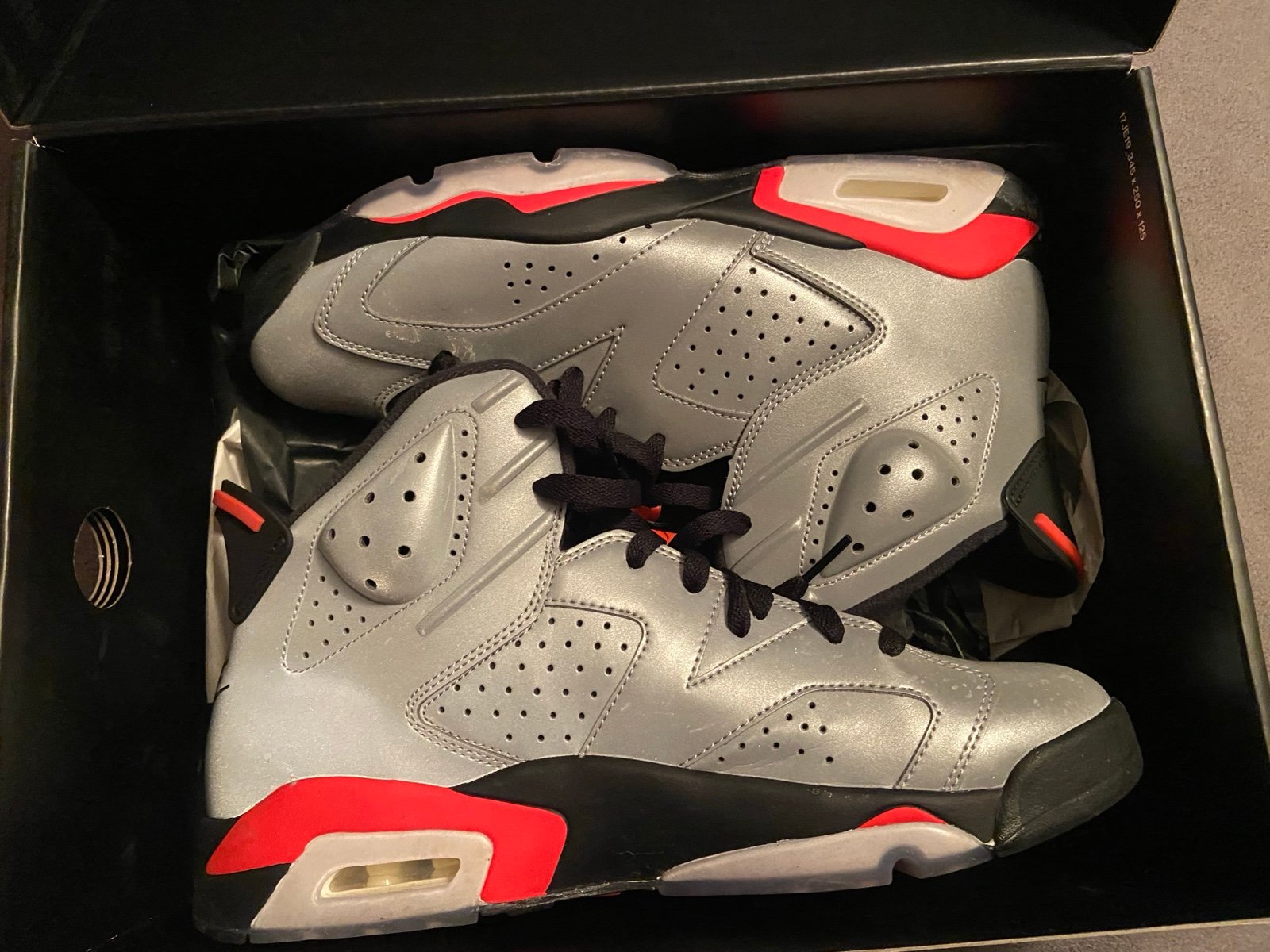 AIR JORDAN 6 RETRO 'REFLECTIONS OF A CHAMPION' SIZE 10.5