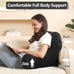 Pillows for Sitting in Bed Adult Black