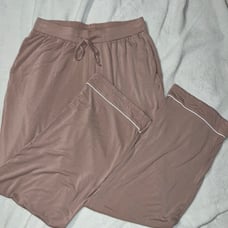 Cozy Earth Bamboo Stretch-Knit Pajama Pant blush M