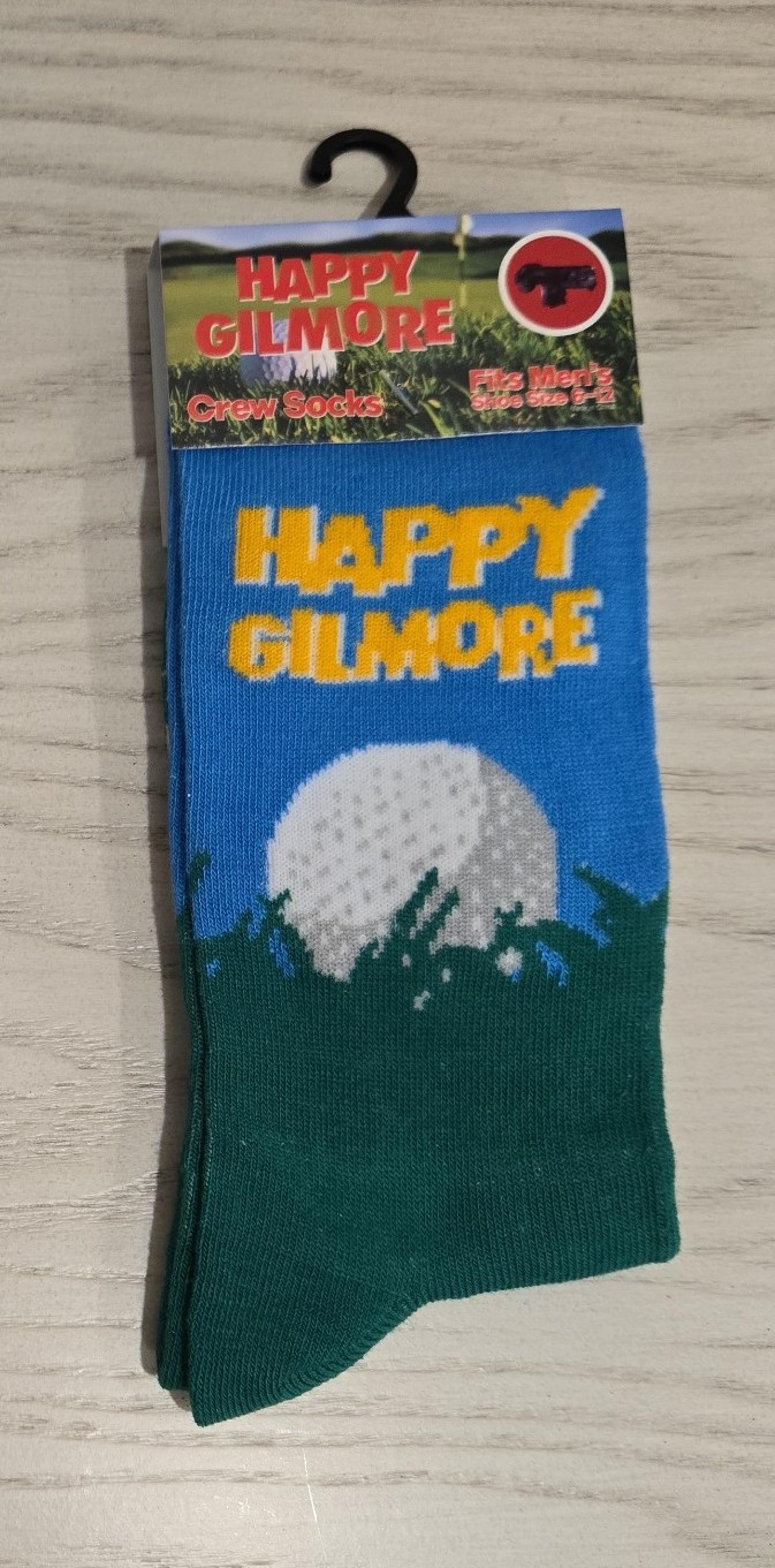 Happy Gilmore Socks Men's Size 6-12