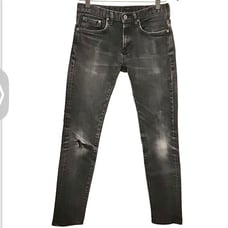Edwin 28x30 Tag Slim Jeans (Actual 29x28) Japanese Selvedge Men’s Faded Black