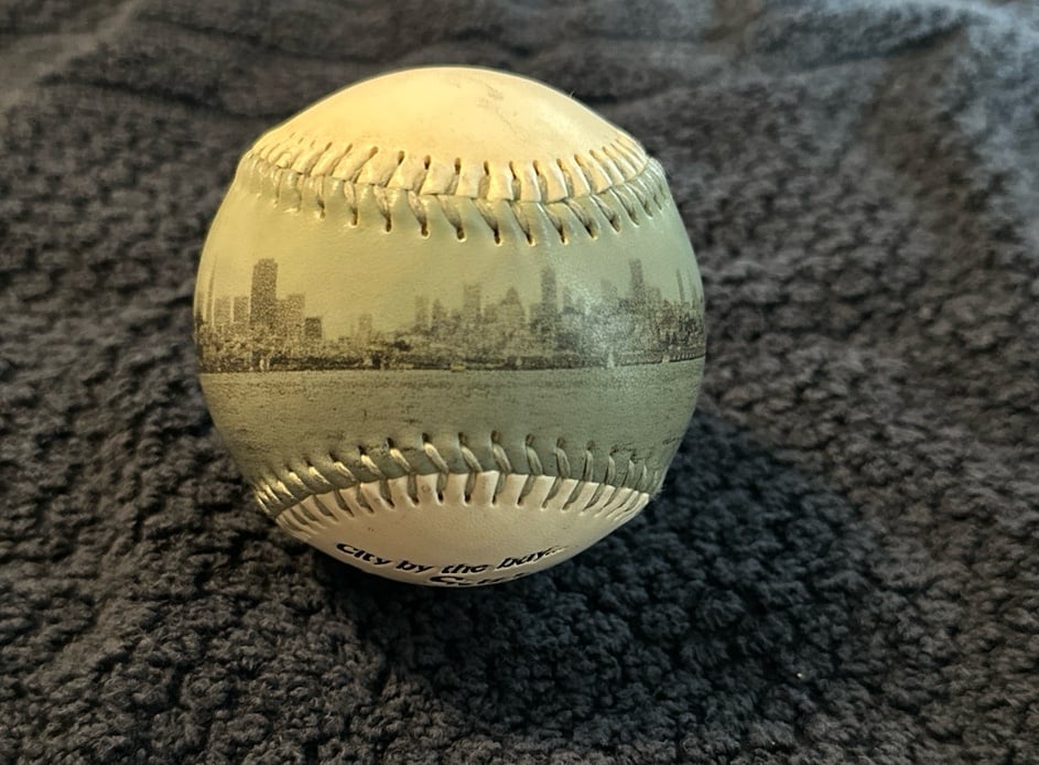 San Francisco City By The Bay Souvenir Baseball