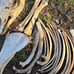 Alpaca skull and bone lot