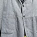 Our Legacy grey three button blazer jacket-unisex