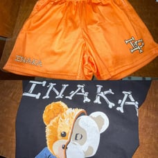 INAKA power retired Matching Set! Cross & Bones