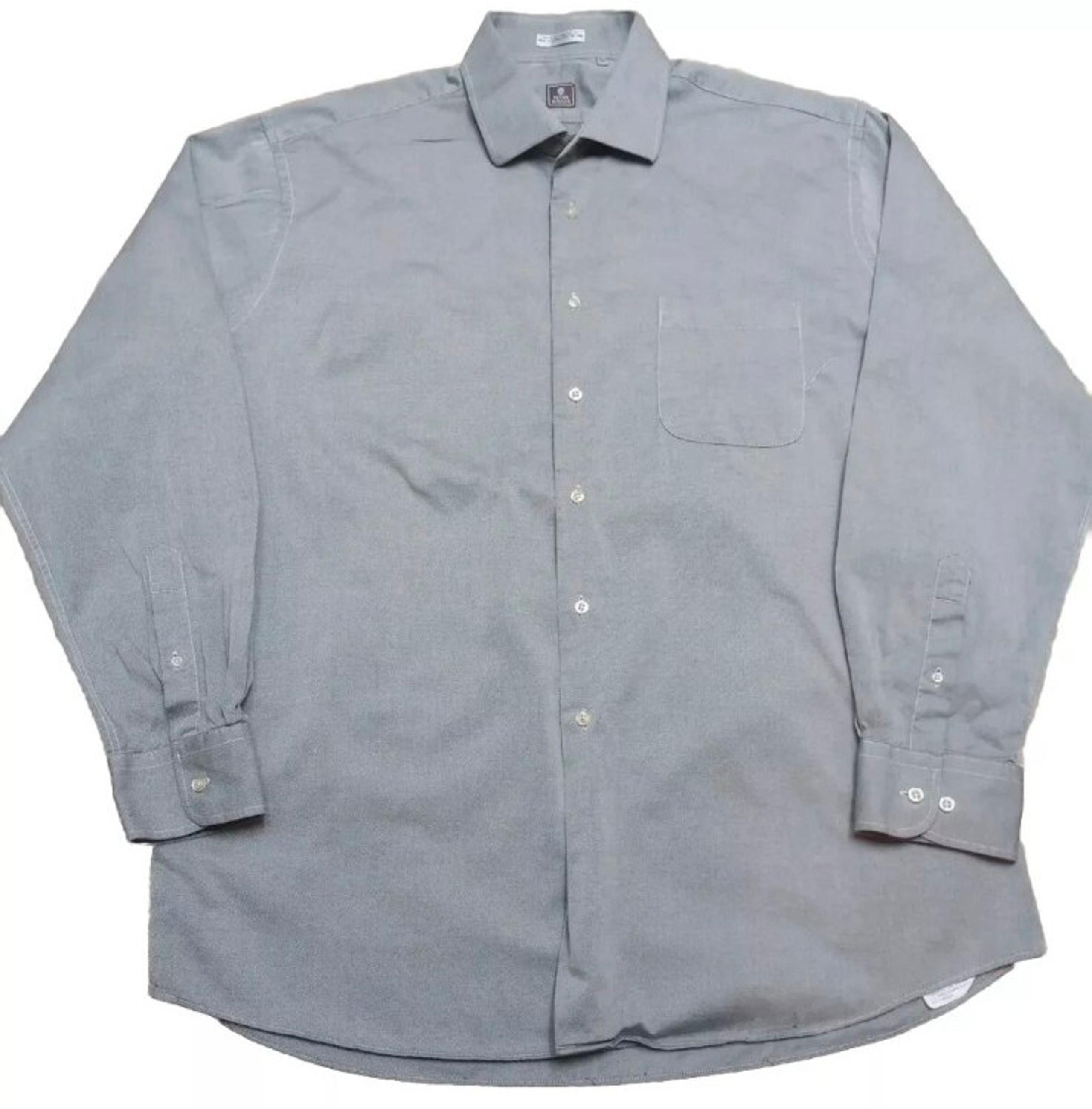 Peter Millar Shirt Mens XL Gray Button Up 100% Cotton Casual Collared Workwear