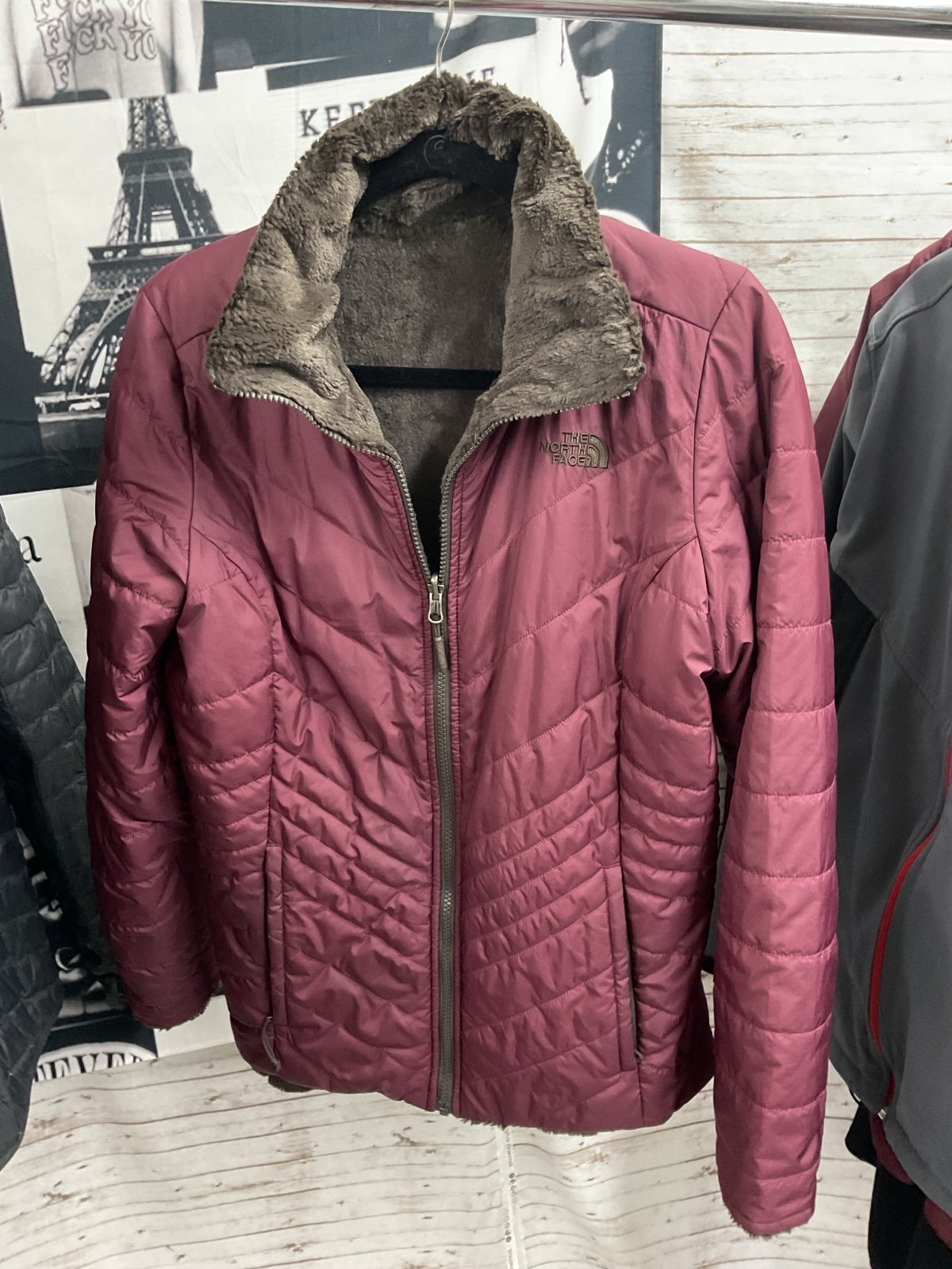 Revirsable women’s North Face