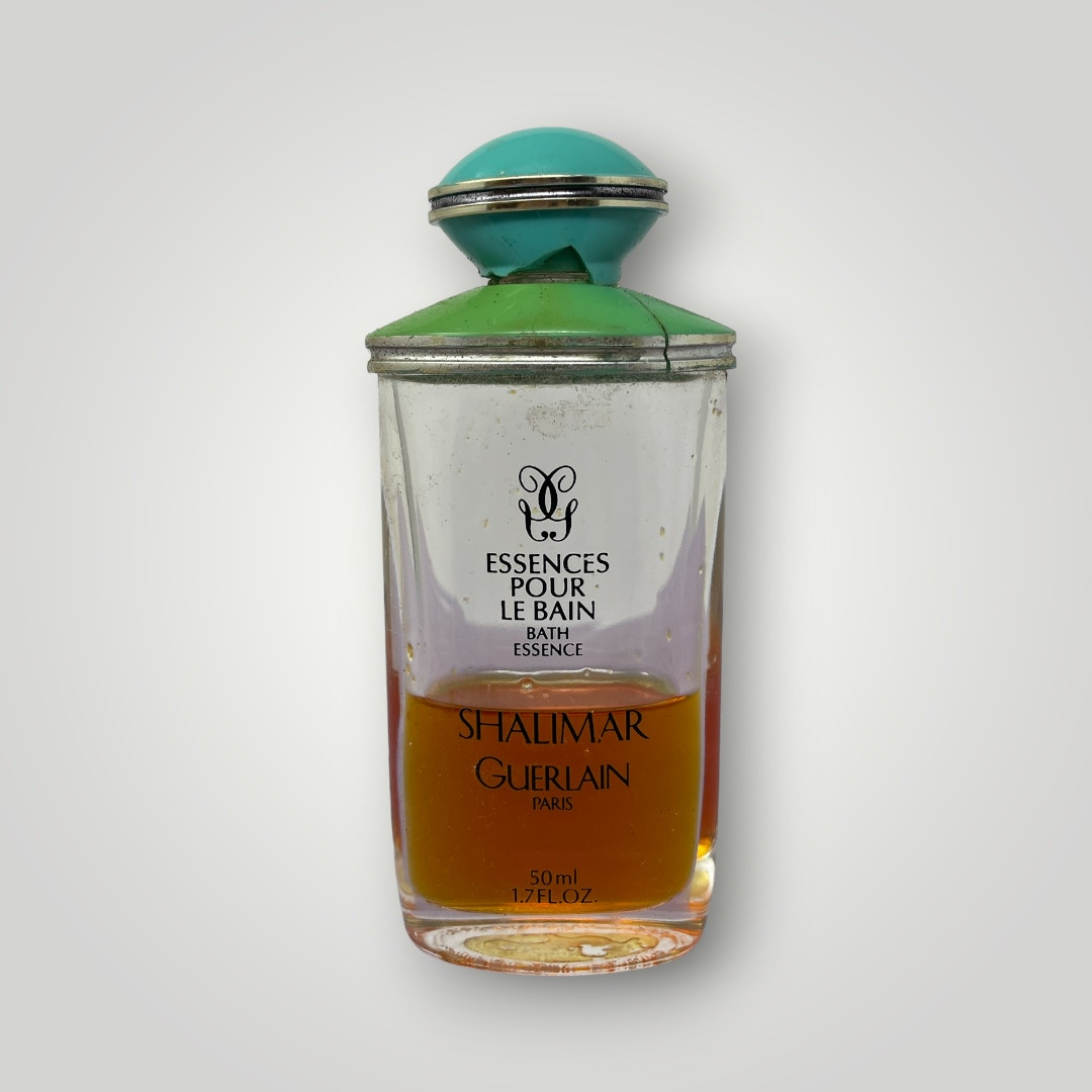 Vintage Guerlain Shalimar Bath Essence 1.7 FL. OZ. 50ml Fragrance