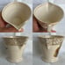 H&K Tunstall Made in England creamer jar porcelain antique gypsy carriage & crew