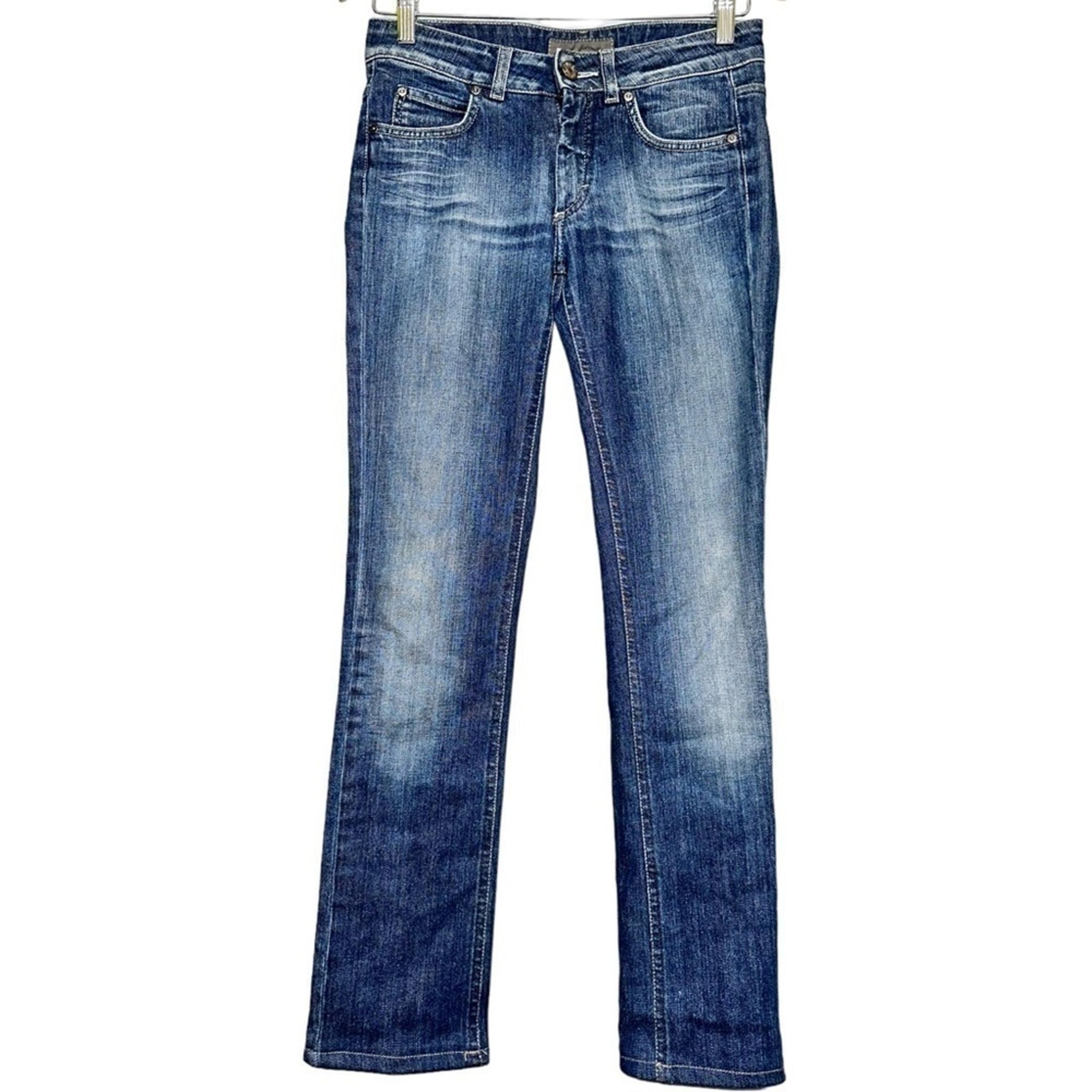 Acne Denim Women’s Size 27 34 Blue Wash Hex Pure Straight Leg Jeans