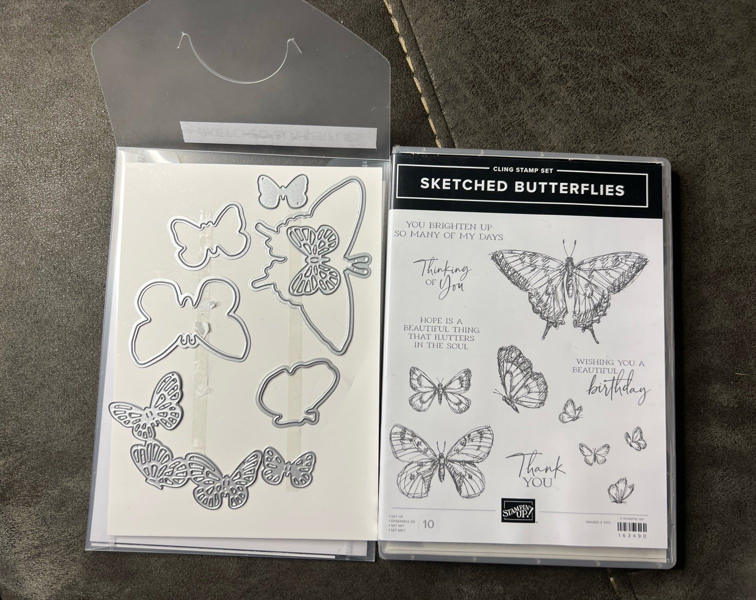 Sketched butterflies bundle