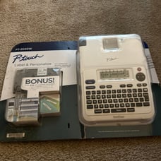 Brother label maker PT – 2040W new package bonus over 30 of supplies included