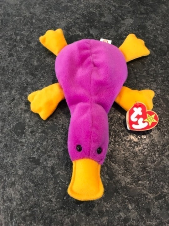 Vintage Ty Beanie Babies Patti The Platypus