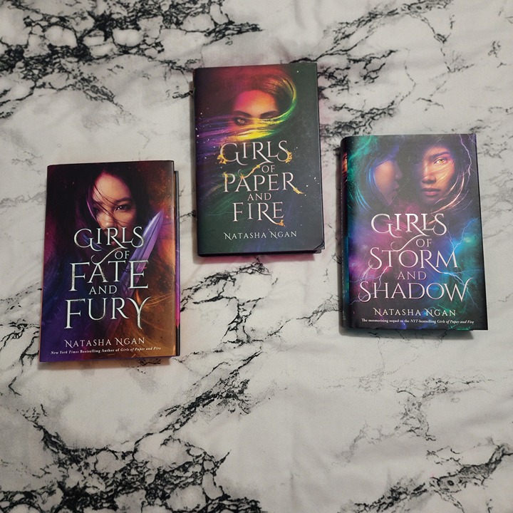 Fairyloot Girls of Paper and Fire Trilogy by Natasha Ngan + ALTERNATE COVER
