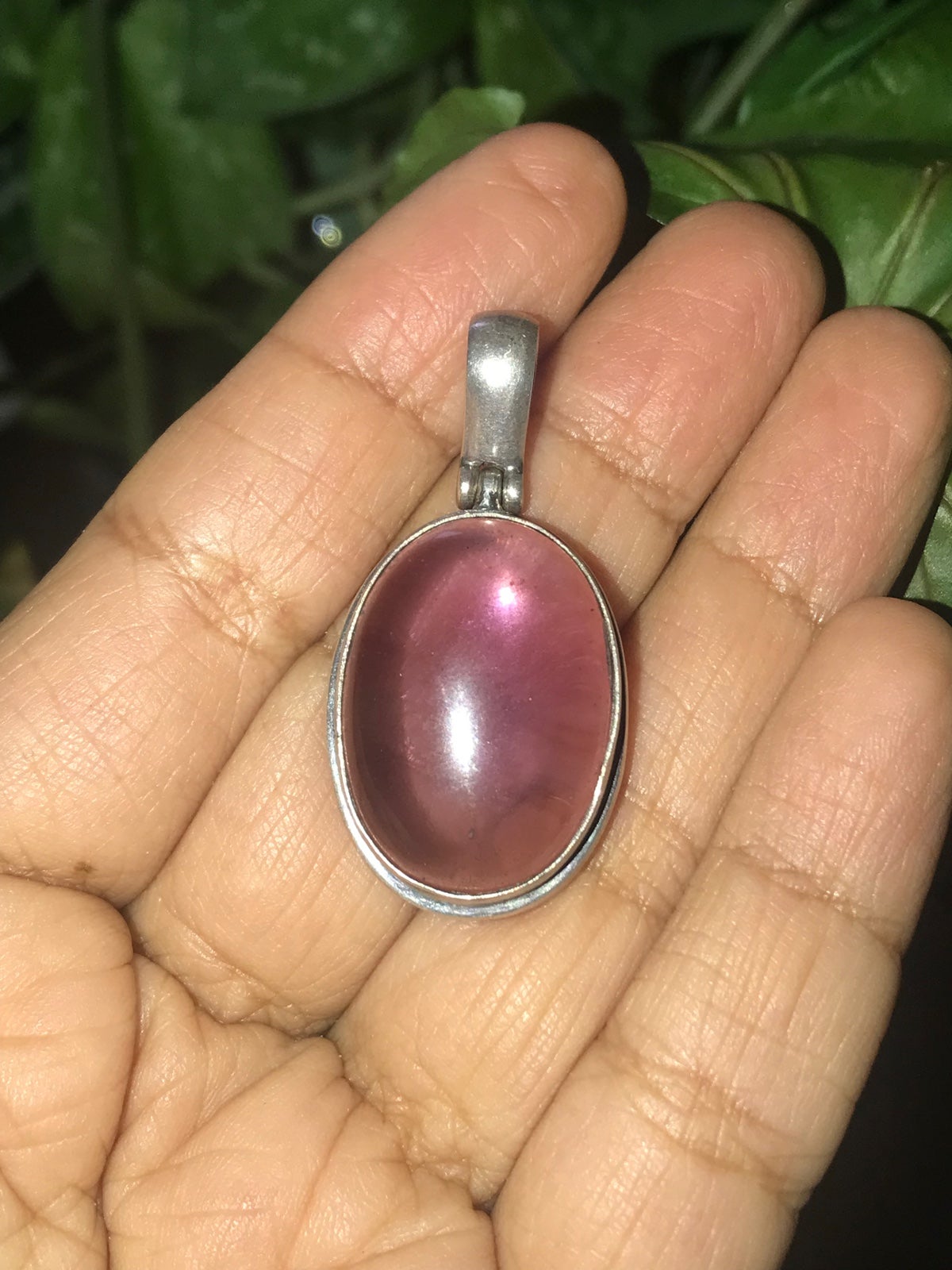 Pendant sterling 925 amethyst