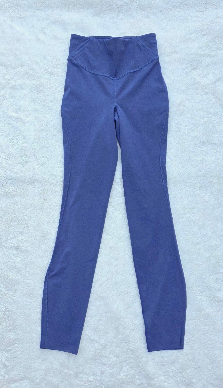 Lululemon *Nulux Base Pace High-Rise Running Tight 25" Psychic Blue Sz 2