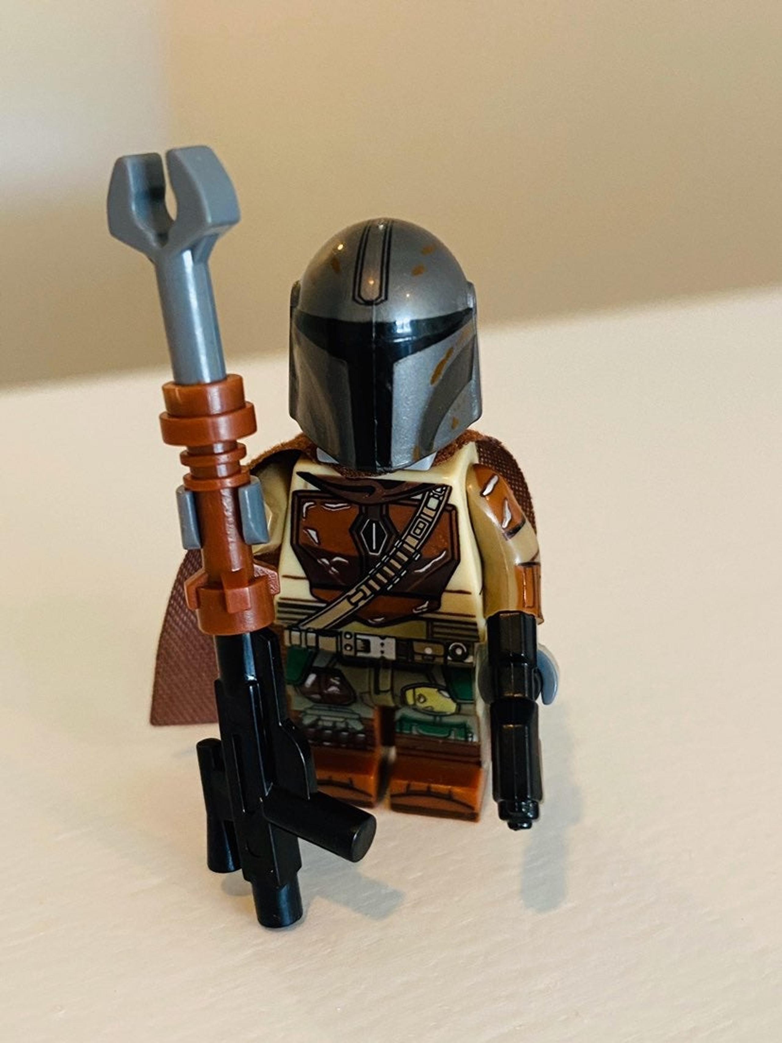 Mandalorian Custom Lego Figure Star Wars