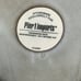 Pier 1 Imports Stoneware Dinner Plates Set of 4 Beige/Brown Geo Embossed 8.5