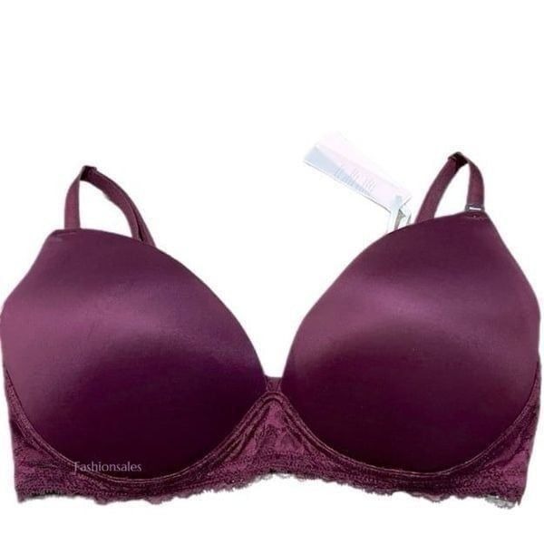 Victorias Secret Supersoft Body Maternity Nursing Wireless lace detail bra 38D
