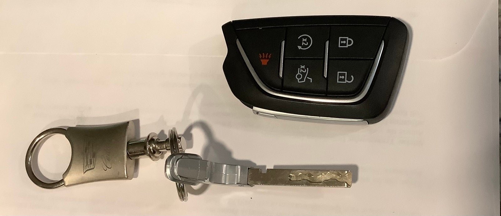 2020 cadillac CT5 Turbo key and FOB