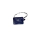 Coach blue leather wrist wallet