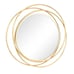 41” Wall Mirror Gold - Stratton Home Décor