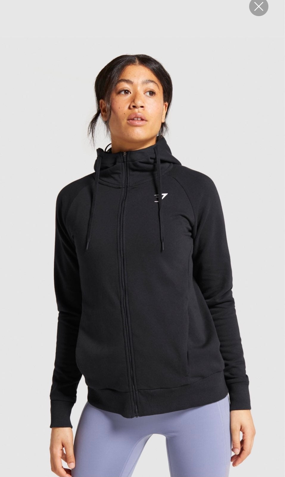 gymshark training zip up jacket