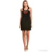 Women’s SHOSHANNA black bejeweled Multi Color Sleeveless Mini dress sz 10