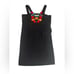 Women’s SHOSHANNA black bejeweled Multi Color Sleeveless Mini dress sz 10
