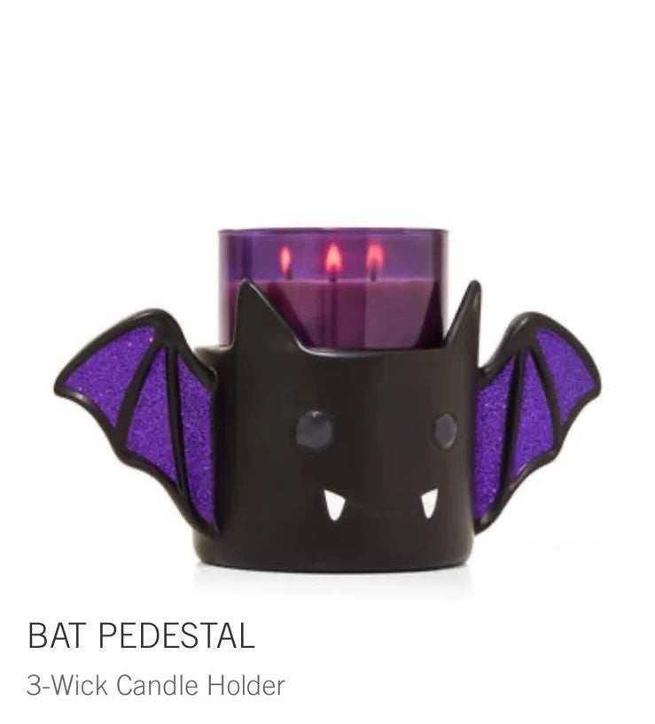 BBW Bat Candle holder NEW