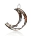 India Recycled Metal Crescent Moon Shape Bird Feeder=[]er;