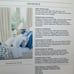 New Ralph Lauren Floral GEORGICA Maylen King Sham 20 x36 ~ Blue Flower 145 NIP