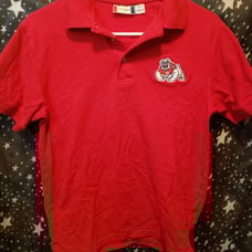 Fresno State Bulldogs Embroidered Polo S