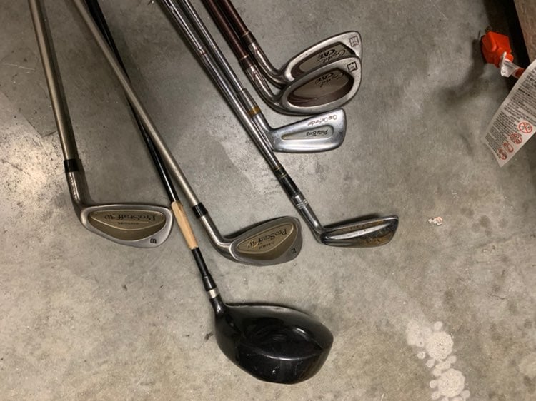 golf clubs 7 pc
