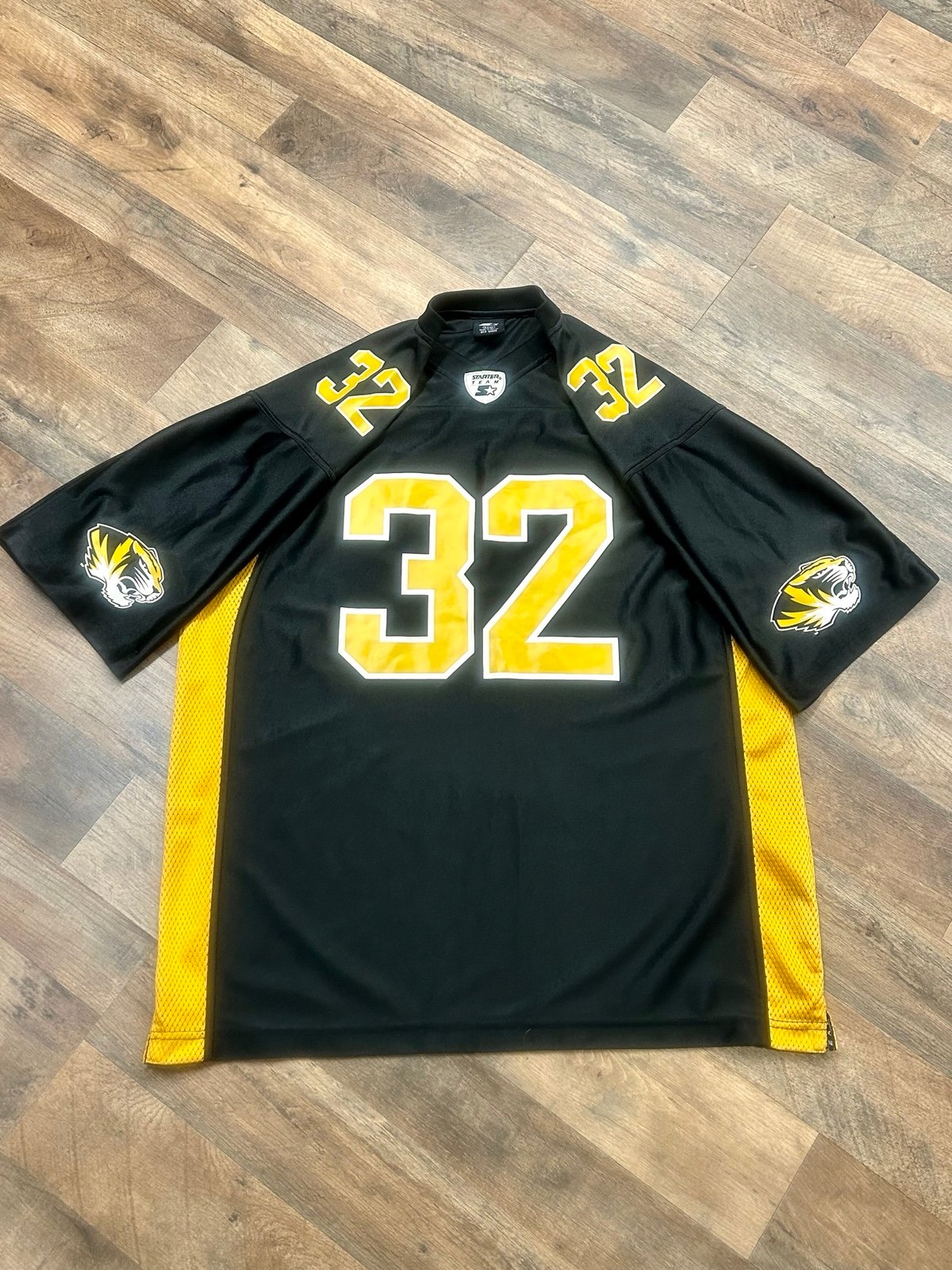 VTG Missouri Tigers #32 Starter Team Football Jersey, Size: Large