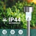 Solar Lights Outdoor Waterproof, 12 Pack Cold White