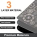Chair Mat for Carpeted Floors, Premium Quality Hard Material, Office Floor