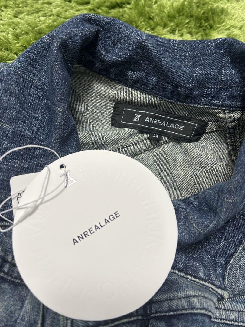 ANREALAGE✨BALL AZ WASH DENIM JACKET