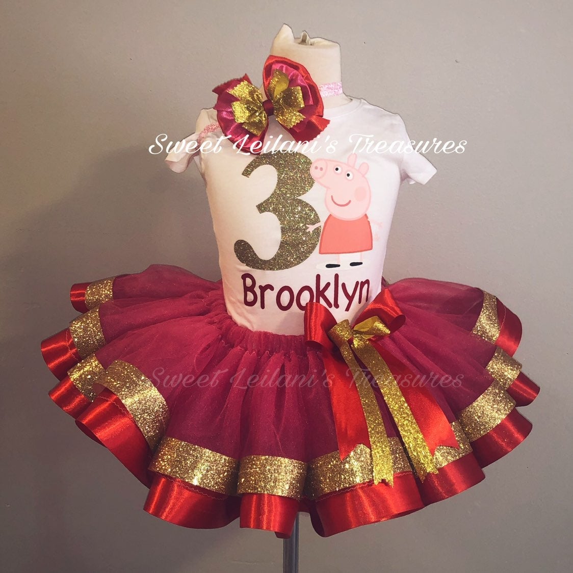 Ribbon Trim Tutu