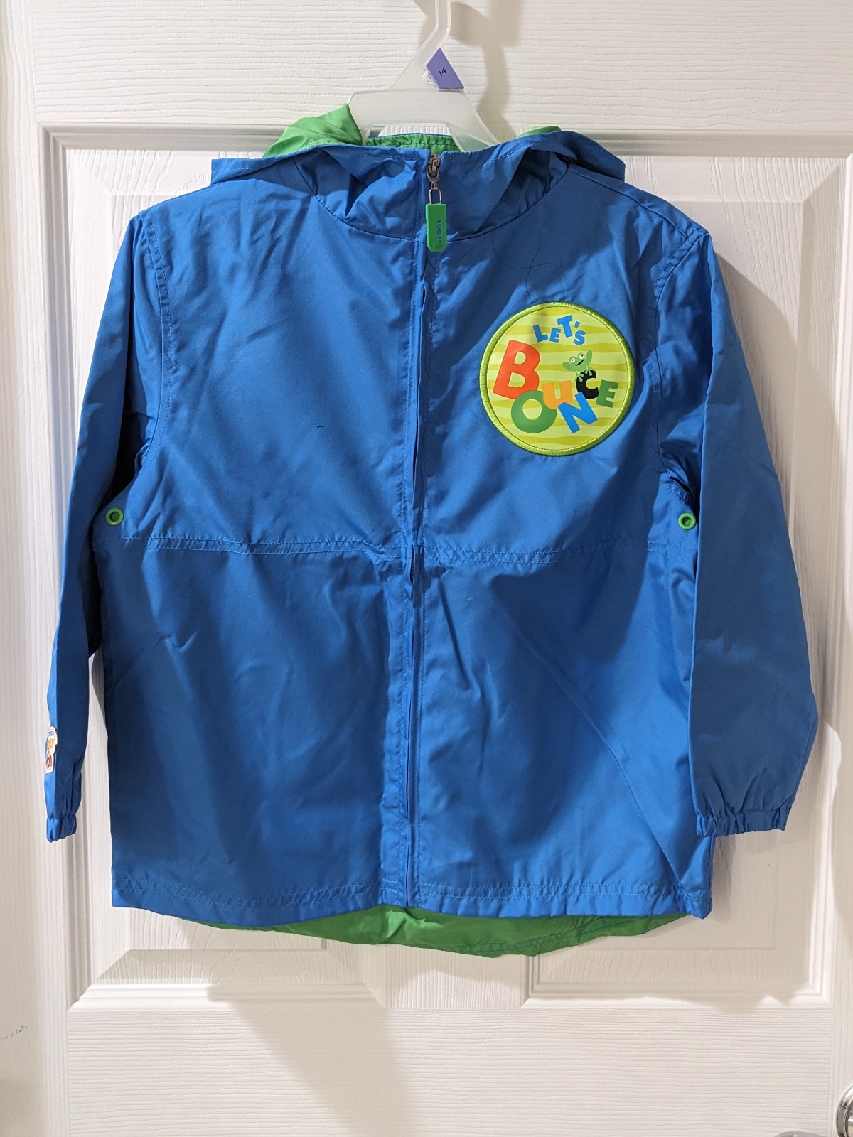 NWT Disney Store Tigger Blue Windbreaker size 5T