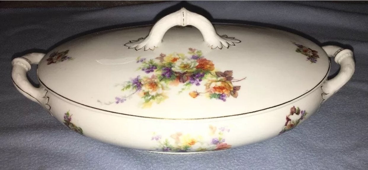 Vintage Limiges Covered Tureen Casserole
