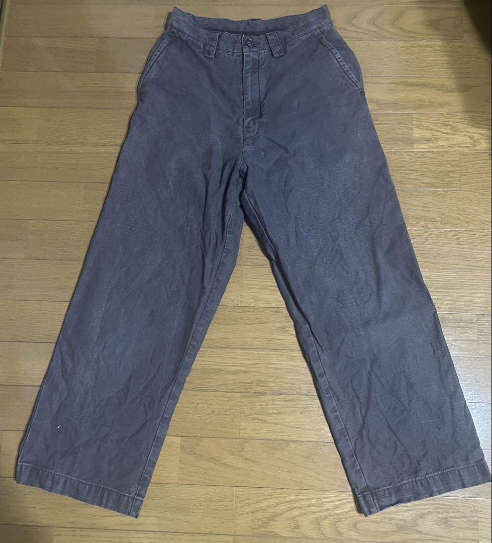 パンツ tatoo studio yamada TATTOOING WORK PANTS Tattoo Studio Yamada Work Pants, Size W28, Charcoal Gray, Black