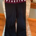 PINK, Bootcut Yogas, Size Medium