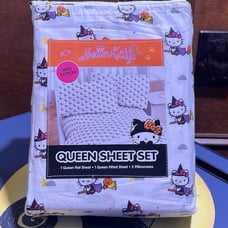 Hello Kitty Queen sheet set Halloween