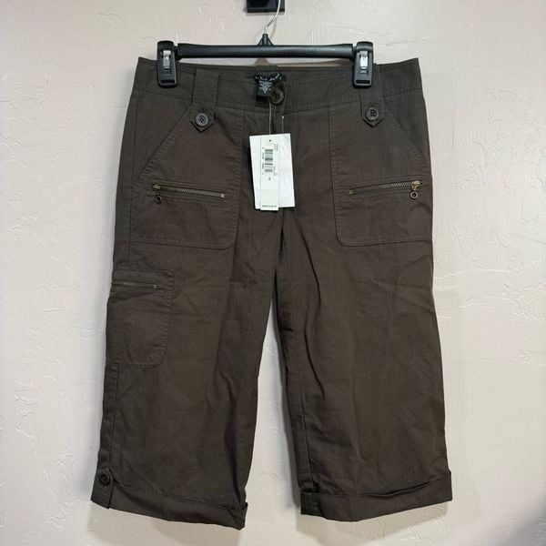 laundry by shelli segal shorts new cargo size 2