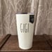 RAE DUNN FARMHOUSE HOME DECOR GIGI GRANDMA NANA TEA COFFEE KITCHEN DRINK TRAVEL