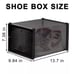 Storage Shoe Box Foldable Clear Sneaker