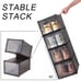Storage Shoe Box Foldable Clear Sneaker